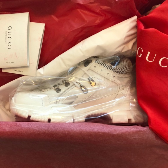 GUCCI WMNS FLASHTREK “ White” - Picture 6 of 7